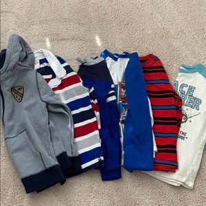 Lot of 5 Gymboree & 1 Carter’s tops Size 7